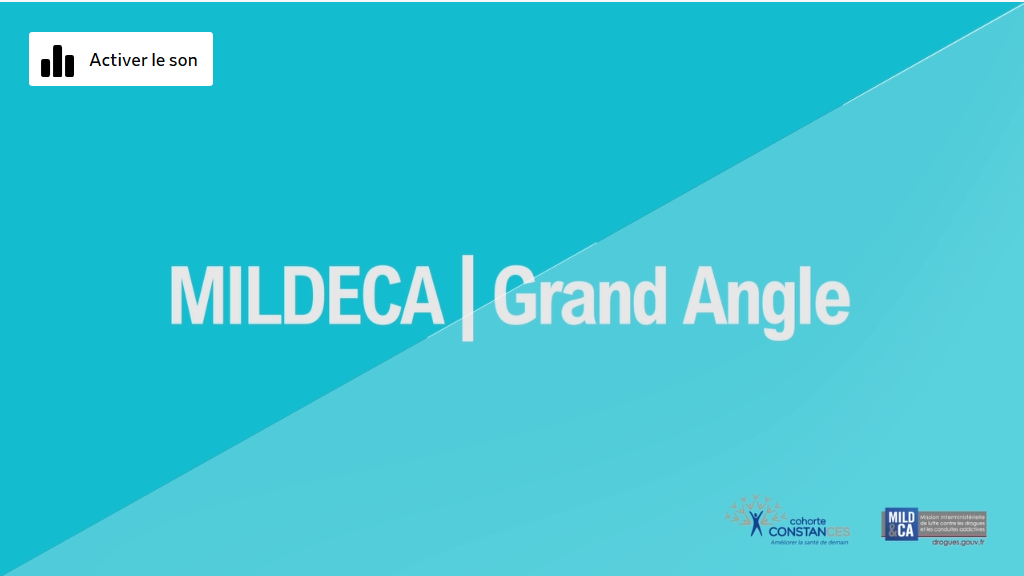 MILDECA | Grand angle - CONSTANCES #3 : Alcool, tabac, cannabis : Consommations et conditions de travail